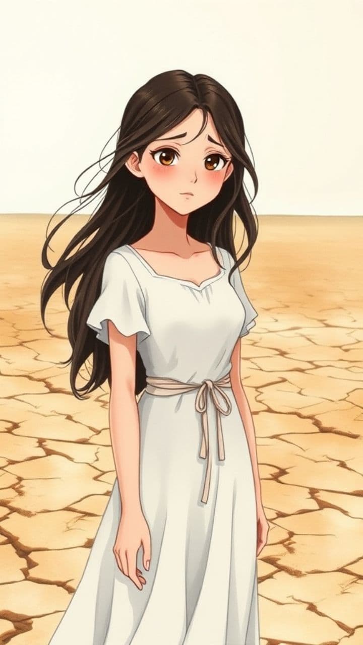 L'eau est partie, le cœur blessé