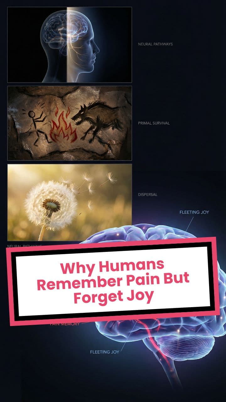Why Humans Remember Pain But Forget Joy