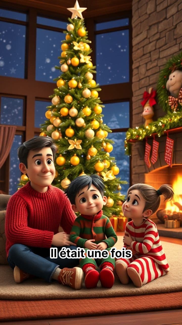 Le traîneau magique de Noël