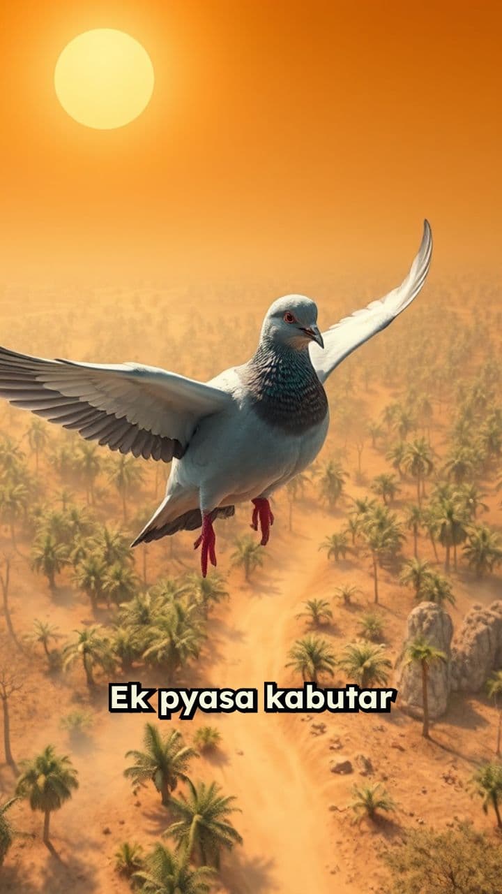 Pyasa Kabutar Ki Kahani