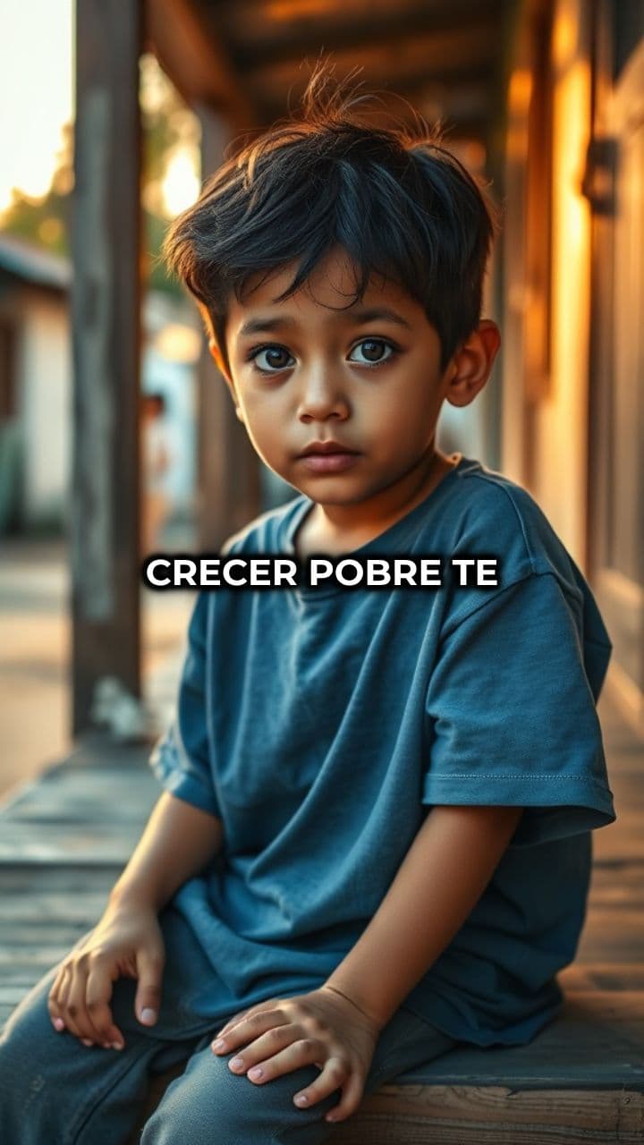 La ventaja invisible de crecer pobre