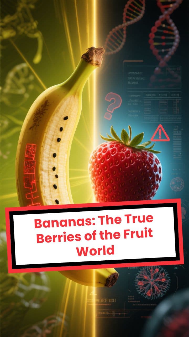 Bananas: The True Berries of the Fruit World