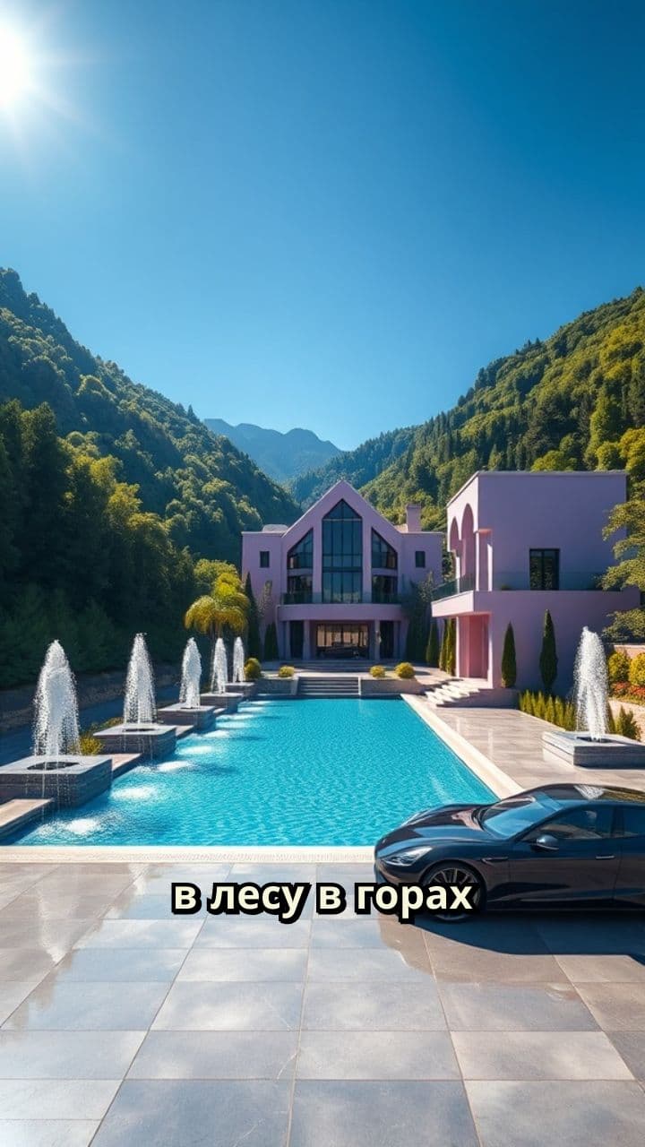 Современный таунхаус в горах