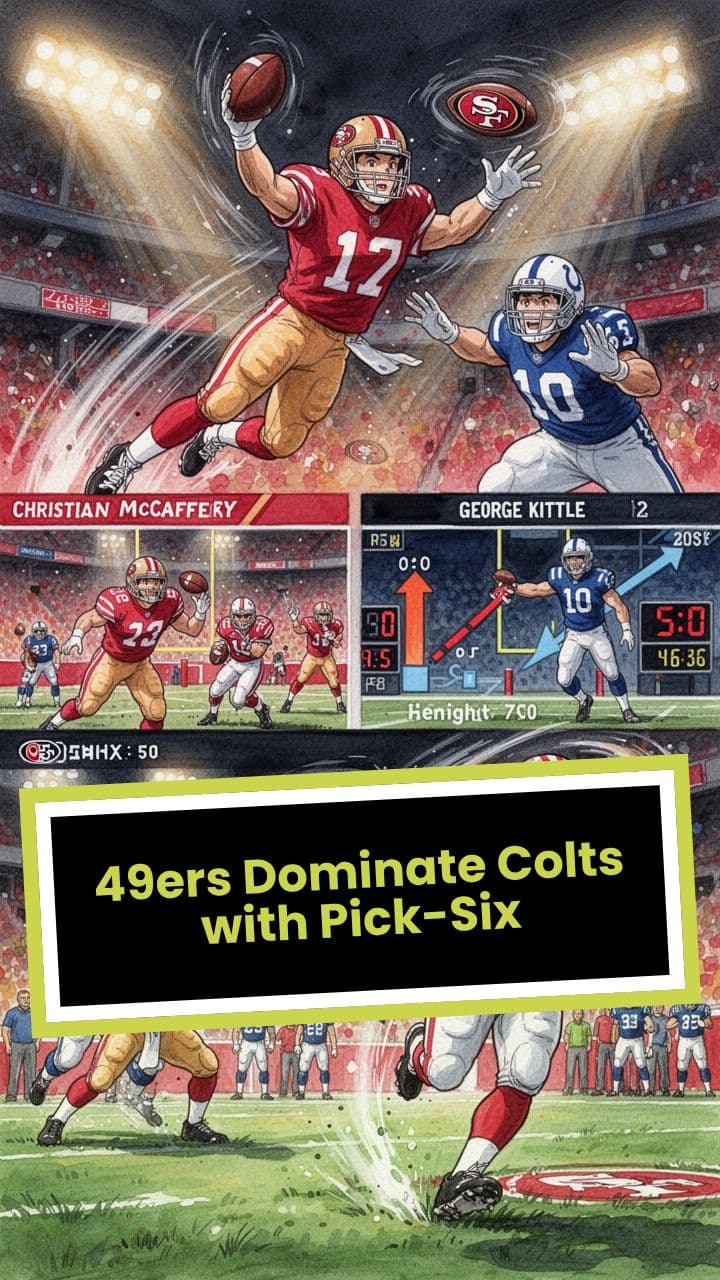 49ers Dominate Colts with Pick-Six
