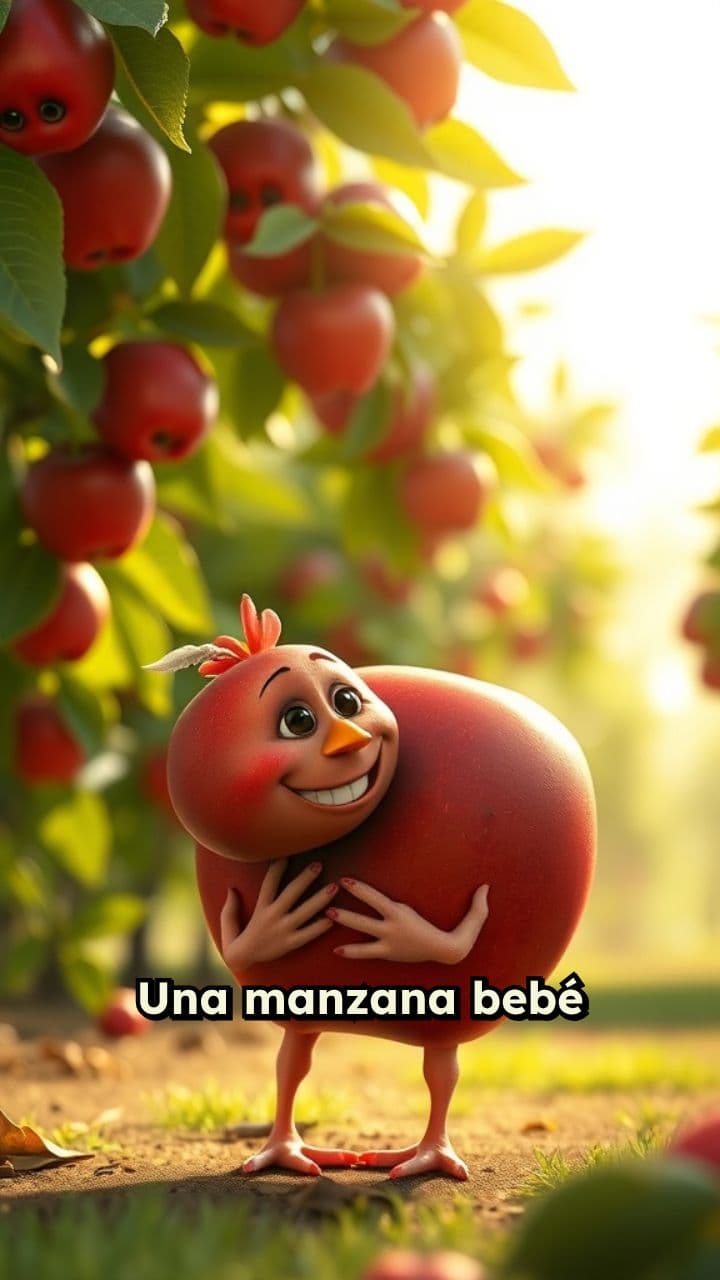 Lección de una madre manzana