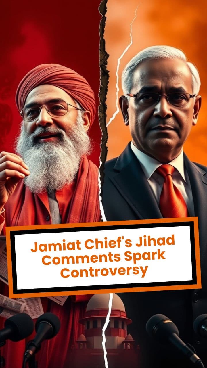 Jamiat Chief's Jihad Comments Spark Controversy