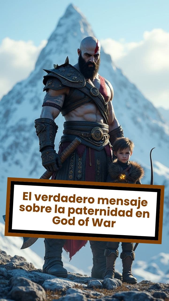 El verdadero mensaje sobre la paternidad en God of War