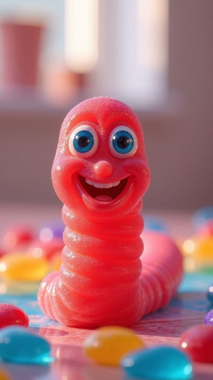 Gummy Worm Delight