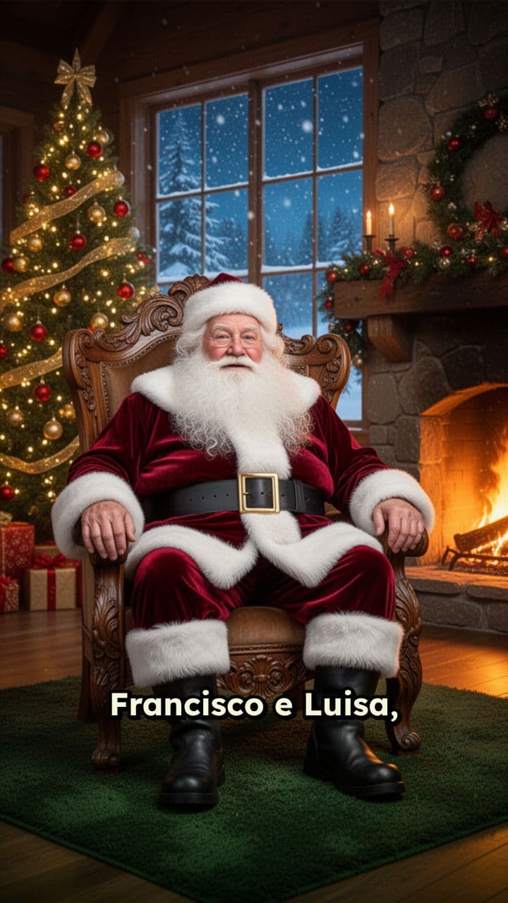 Mensagem de Natal do Pai Natal