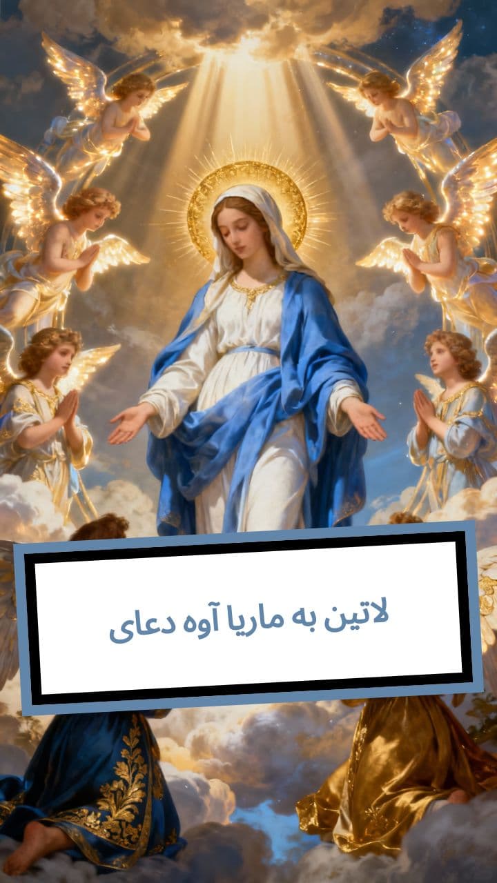 دعای آوه ماریا به لاتین