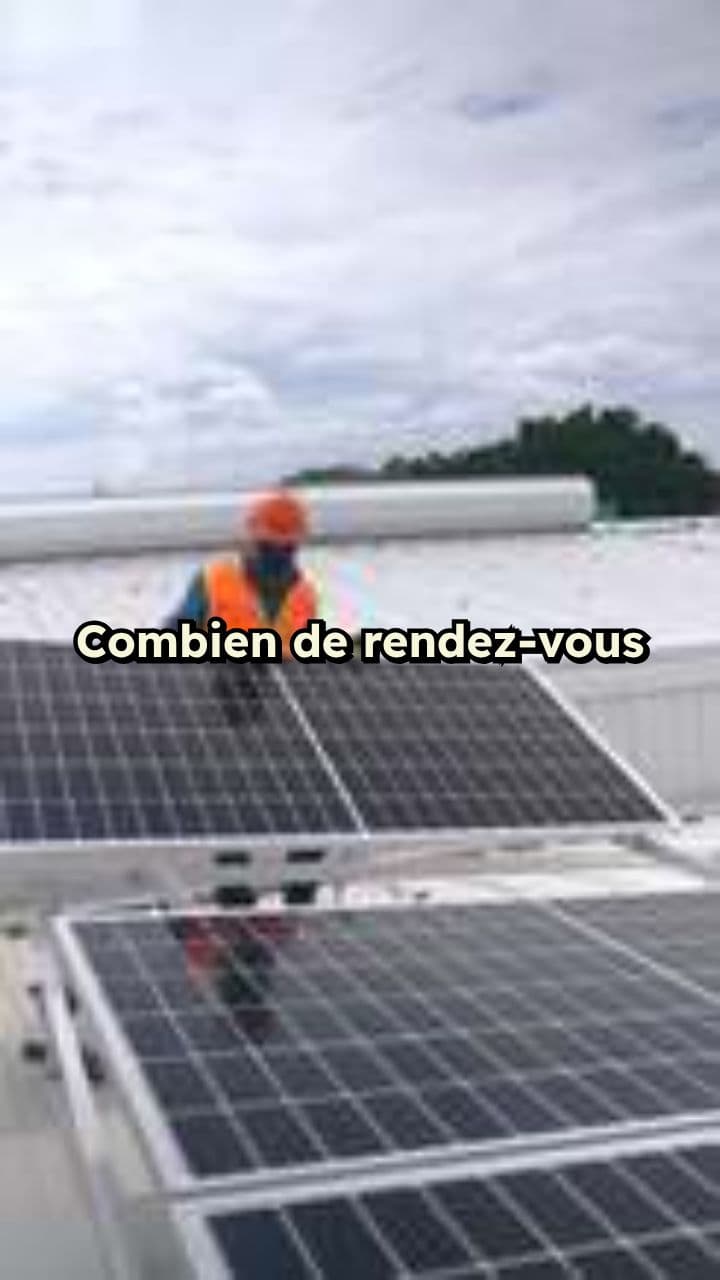 Séquence de rappel automatique RDV photovoltaïque