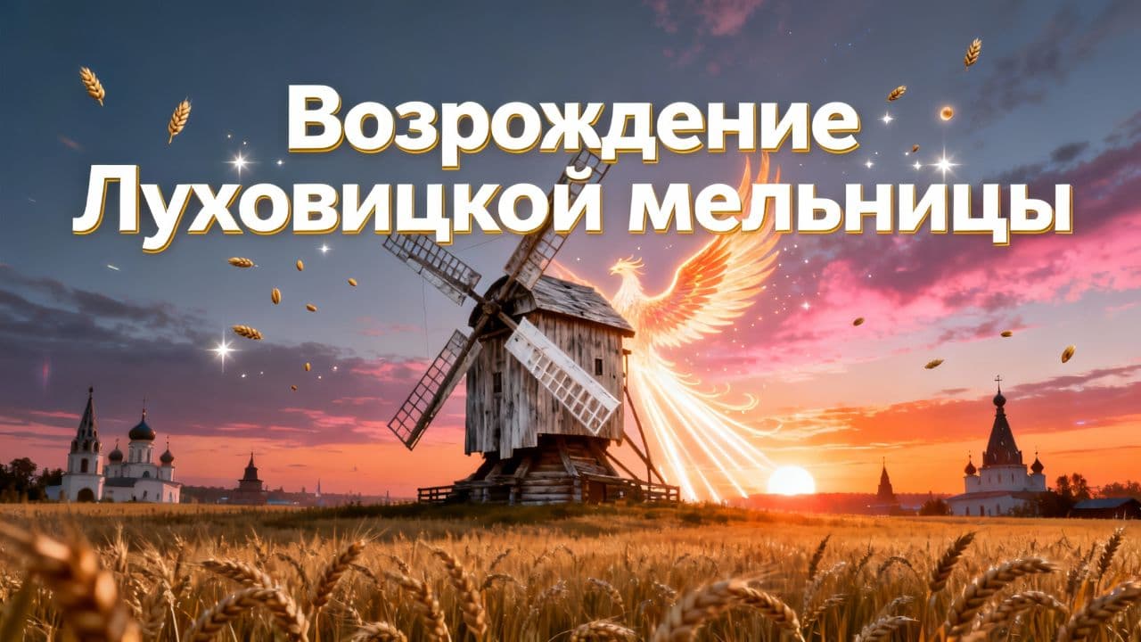 Возрождение Луховицкой мельницы
