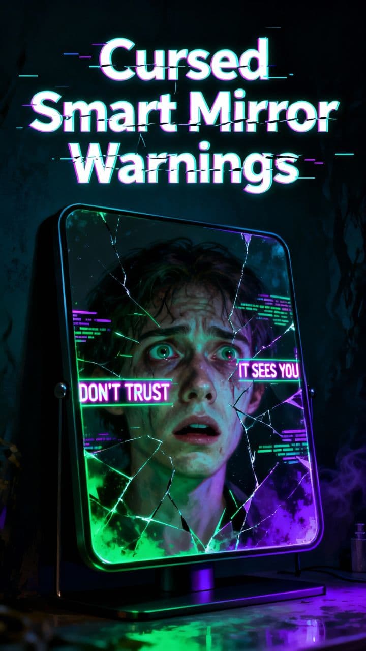 Cursed Smart Mirror Warnings
