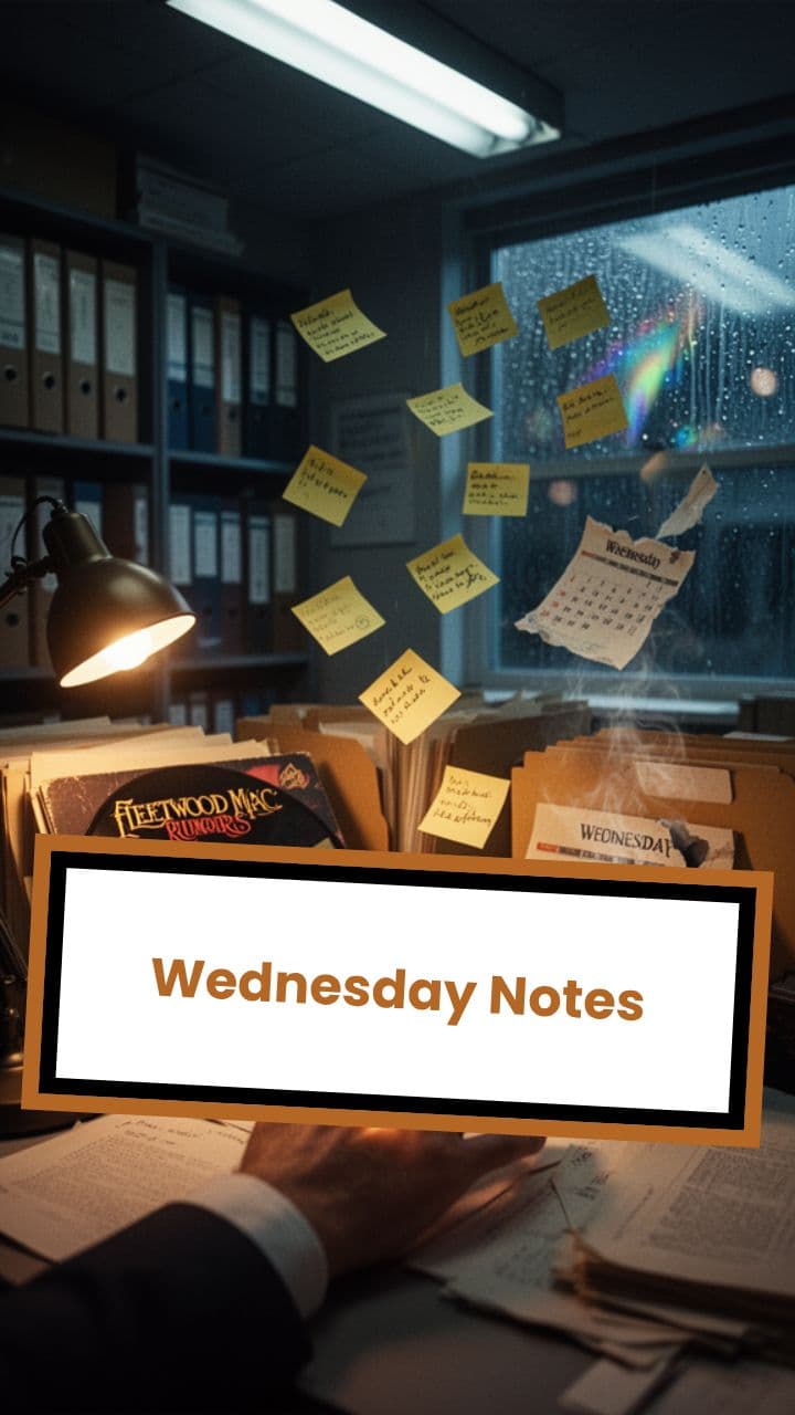 Wednesday Notes
