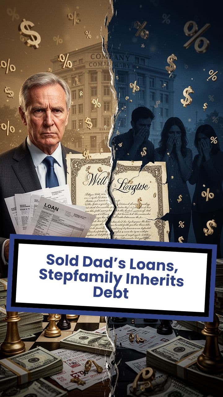 Sold Dad’s Loans, Stepfamily Inherits Debt