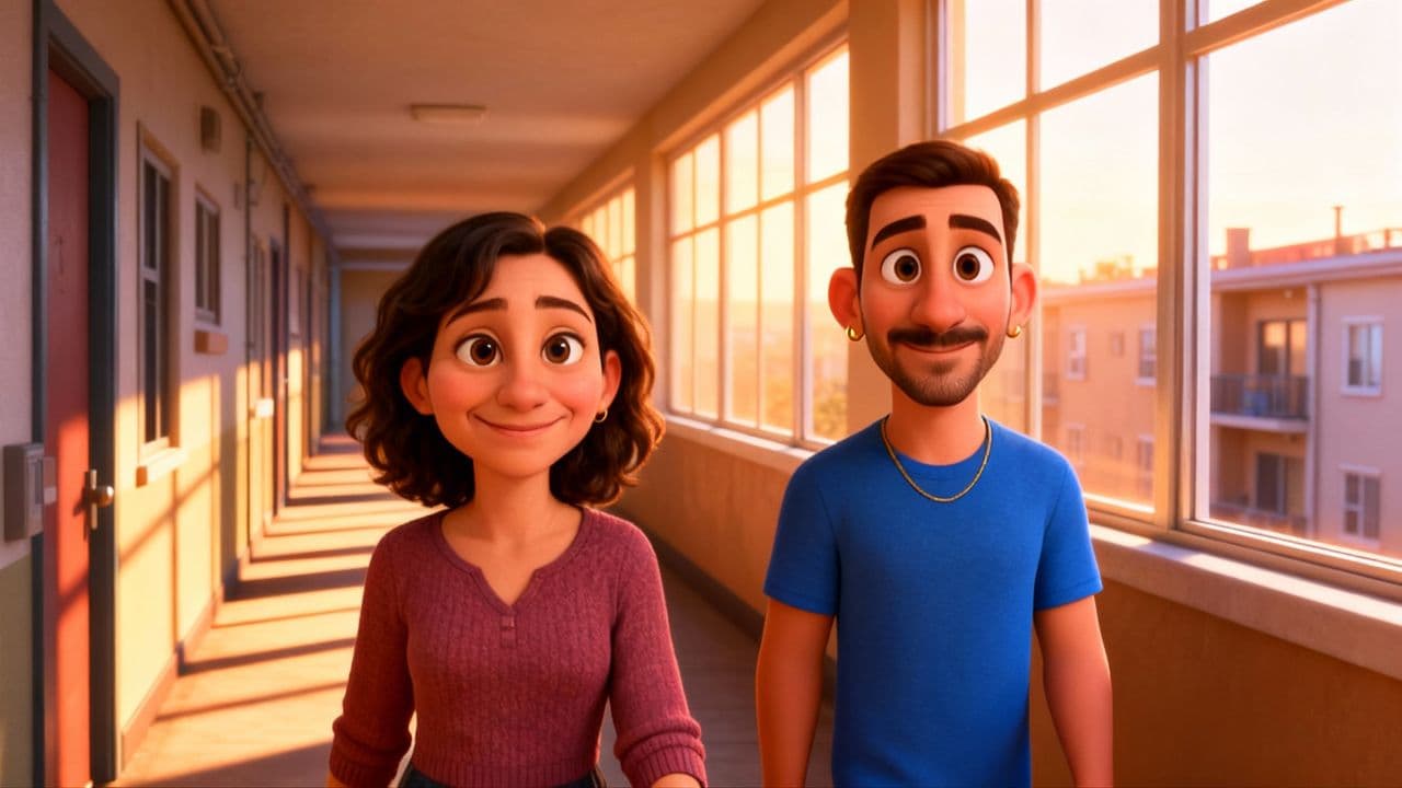 #7492-A Love Story in Golden Light