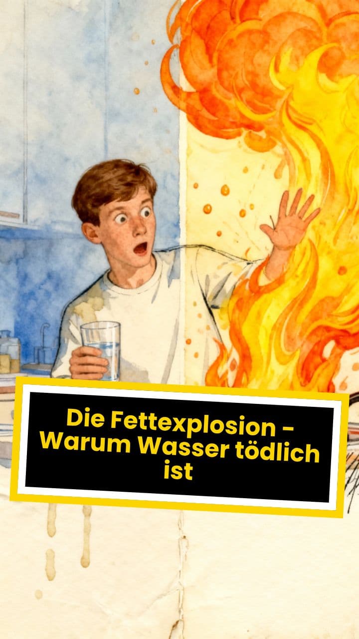 Die Fettexplosion - Warum Wasser tödlich ist