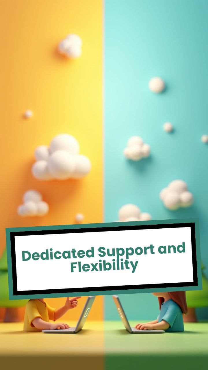 Dedicated Support and Flexibility