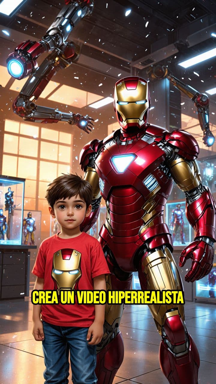 Iron Man celebra a Enrique 5 años