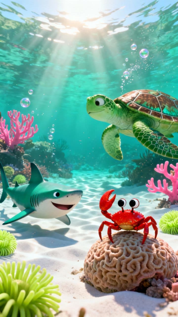 Swim, Swim, Swim in the Ocean