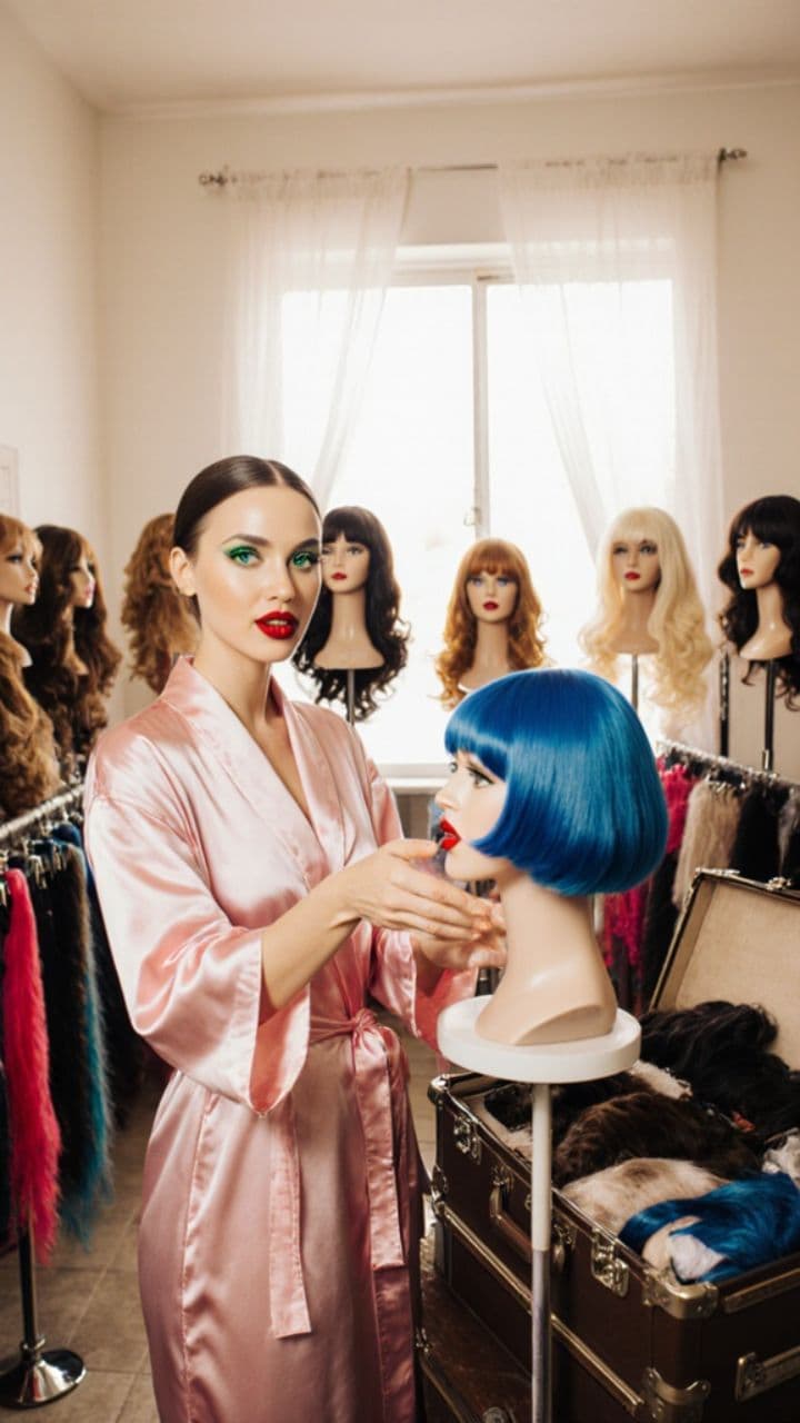 Justine's Suitcase of Hair