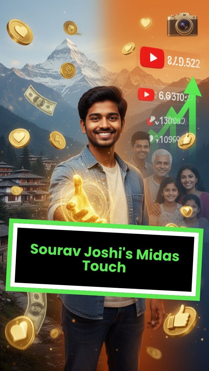 Sourav Joshi's Midas Touch