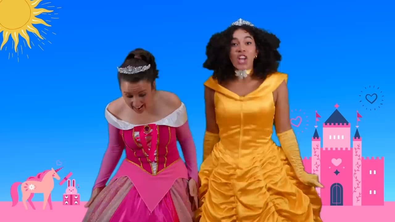 Princesas convidam Laura para foto