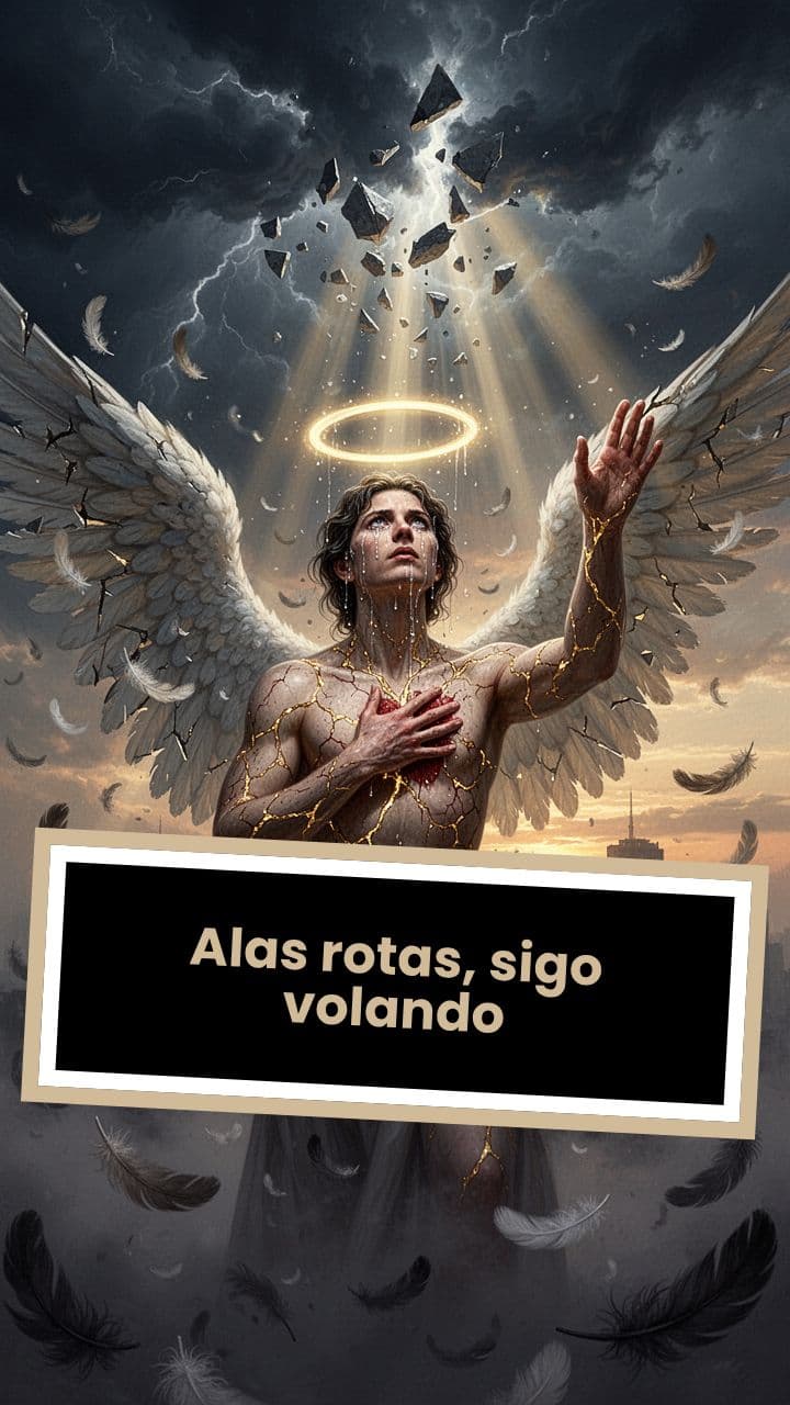 Alas rotas, sigo volando