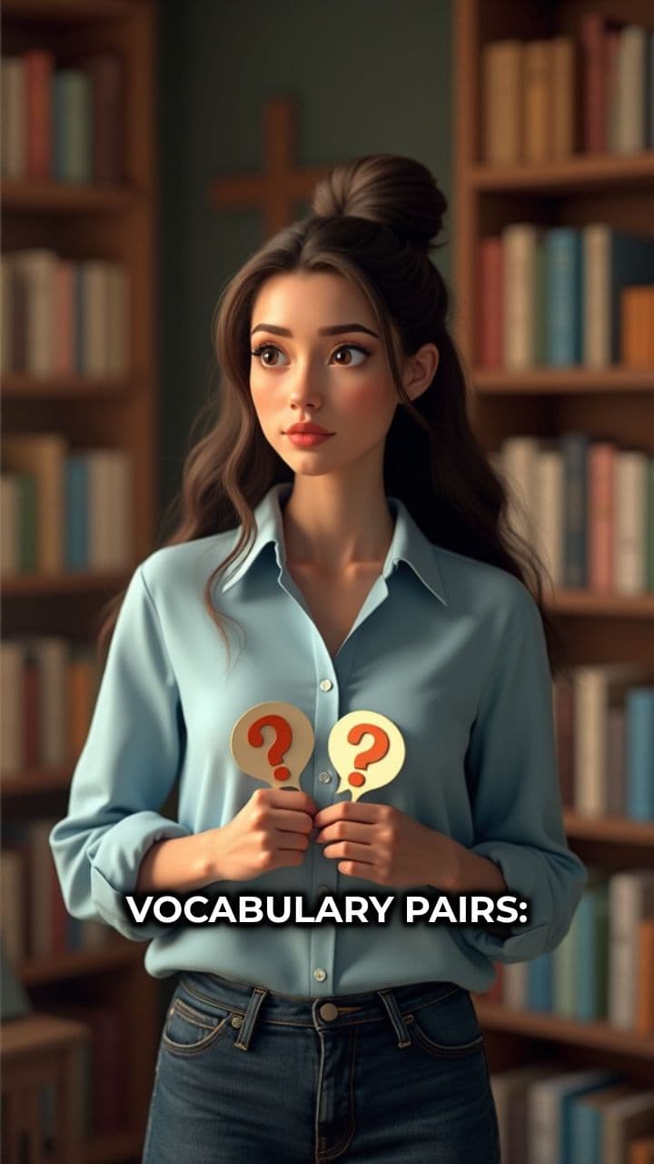 Vocabulary Synonyms and Their Meanings