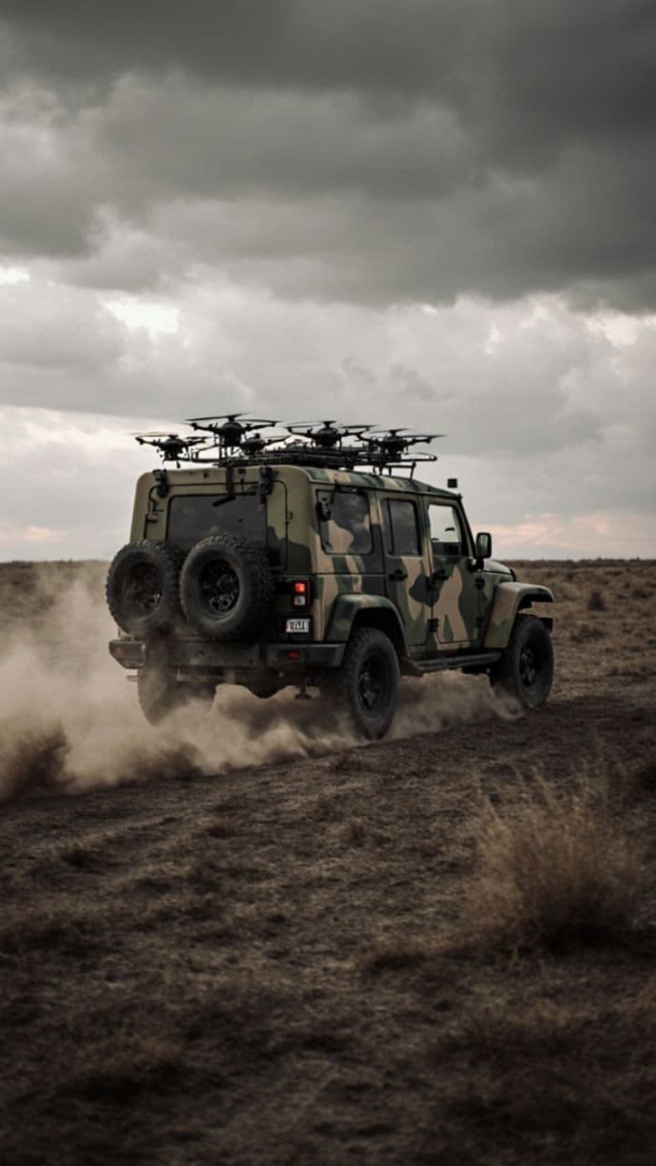 Дроны в небе войны