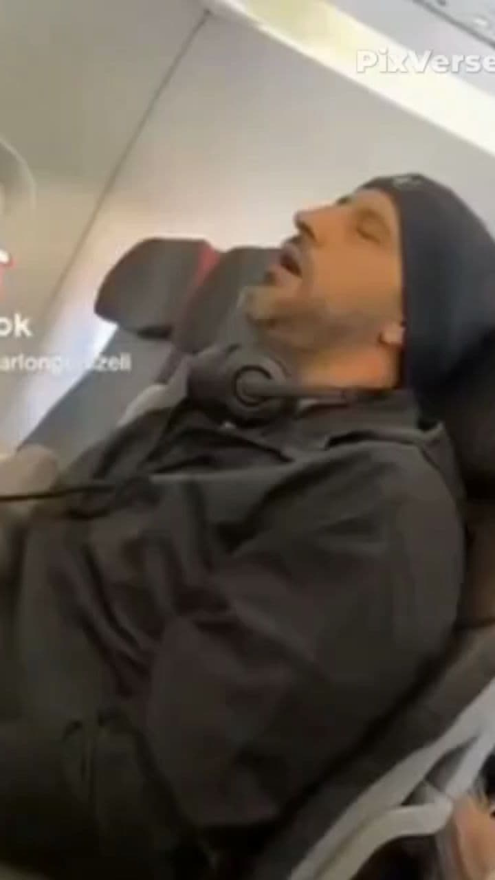 Beijo Surpresa no Avião