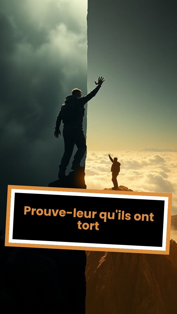 Prouve-leur qu'ils ont tort