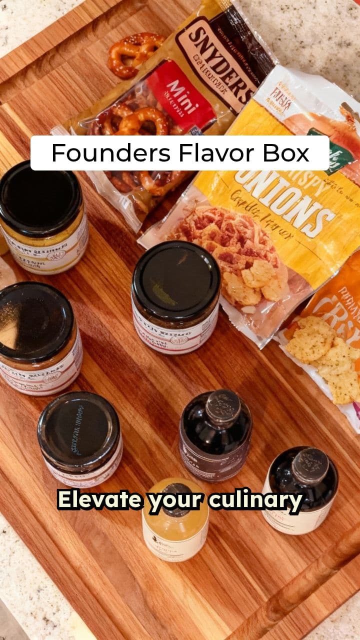 Founders Flavor Box - Premium Gourmet Tasting