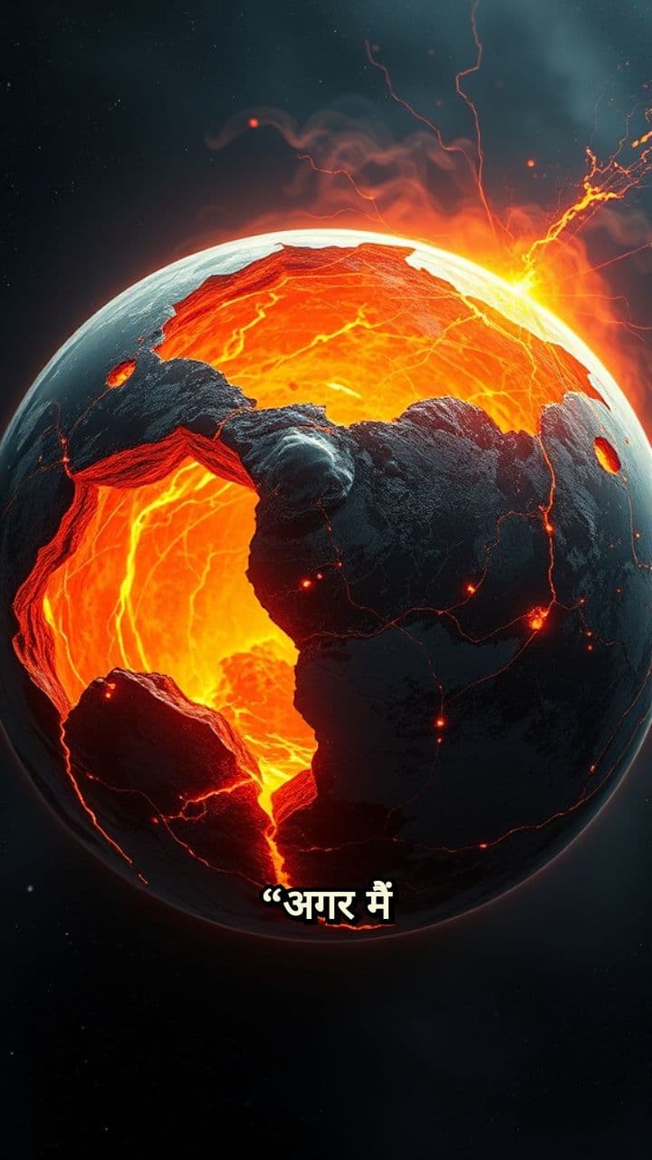 धरती के नीचे छुपा खतरनाक प्लाज्मा