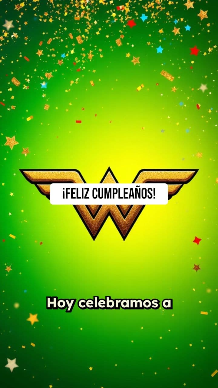 ¡Feliz Cumpleaños, Mujer Maravilla de Brasil!