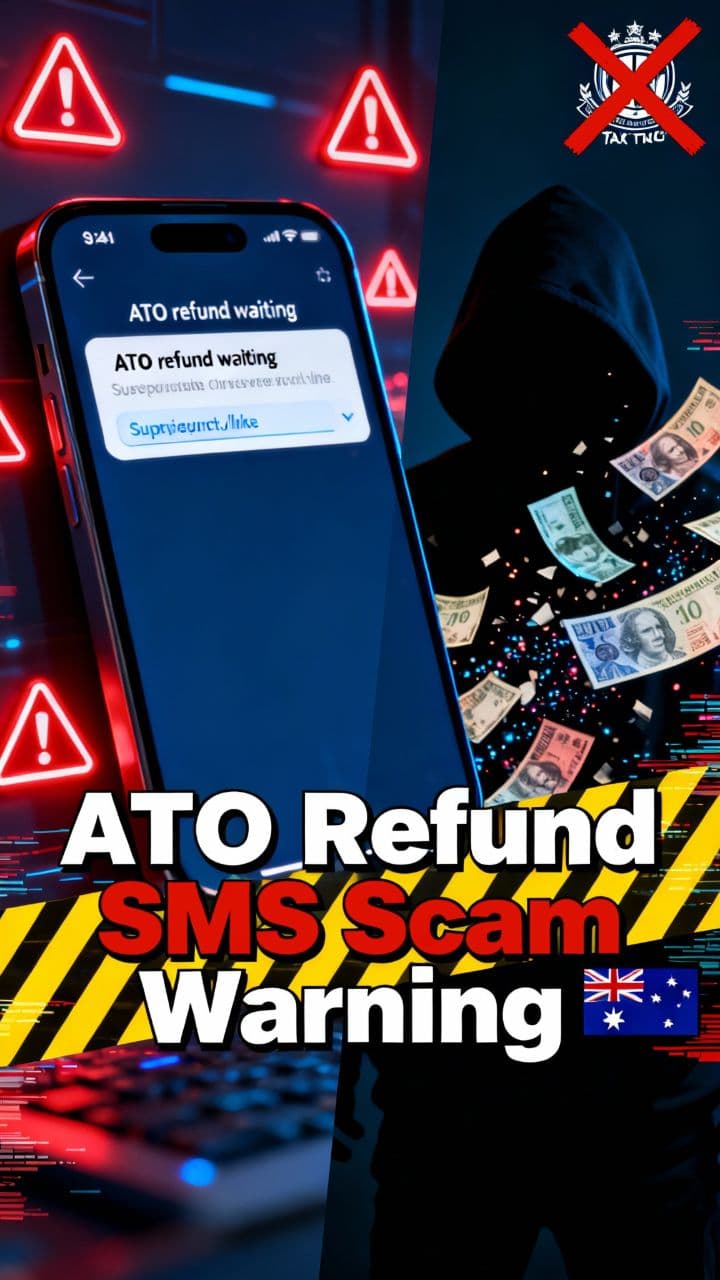 ATO Refund SMS Scam Warning