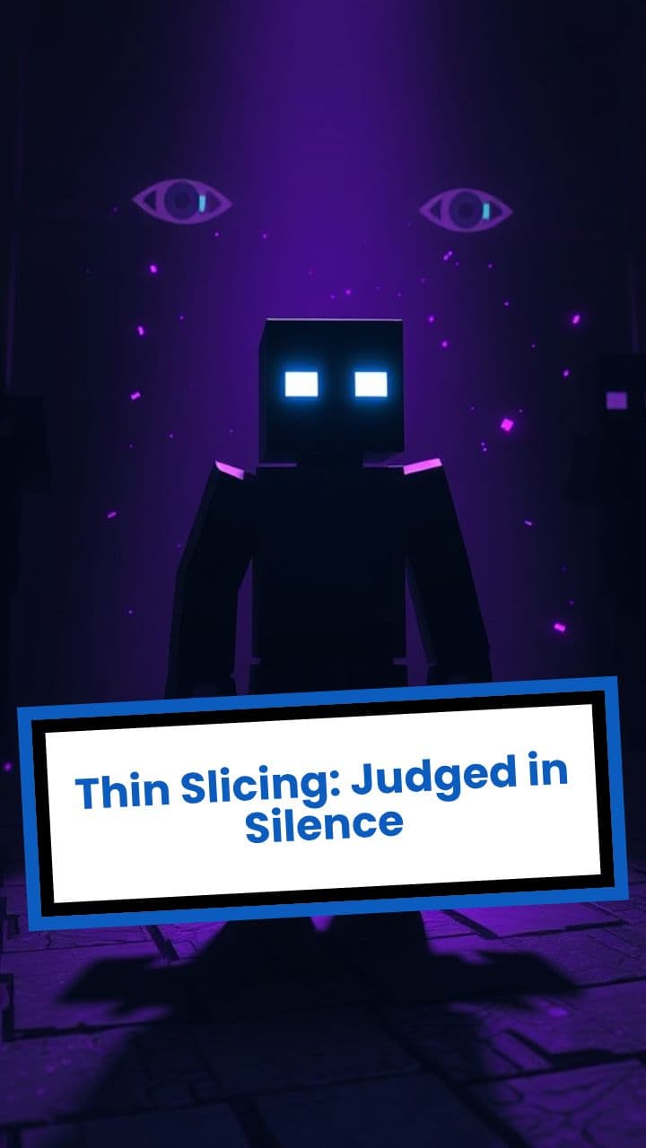 Thin Slicing: Judged in Silence
