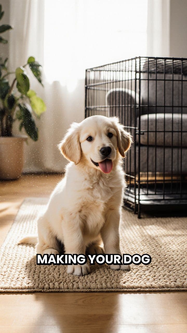Make Your Dog Love the Crate