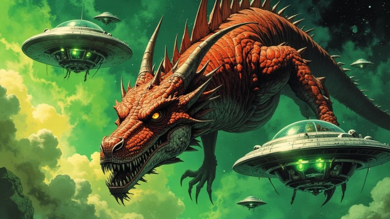 Red Dragon vs UFO Armada
