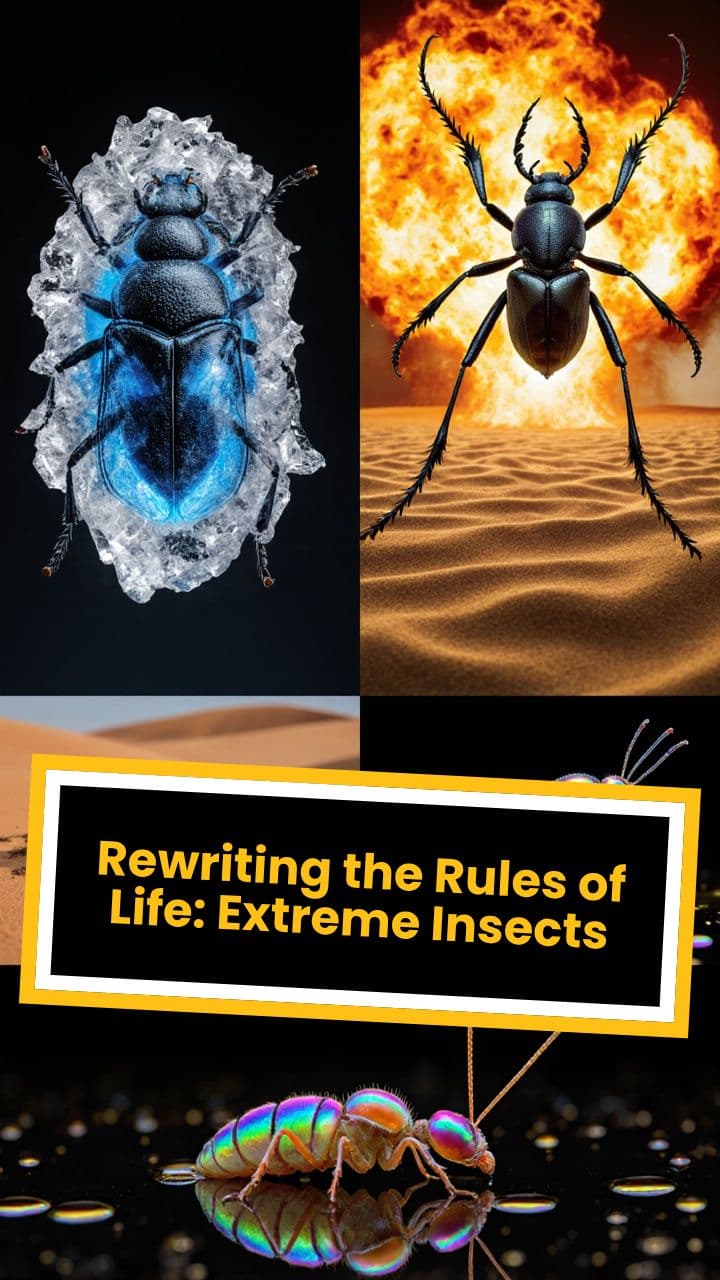 Rewriting the Rules of Life: Extreme Insects