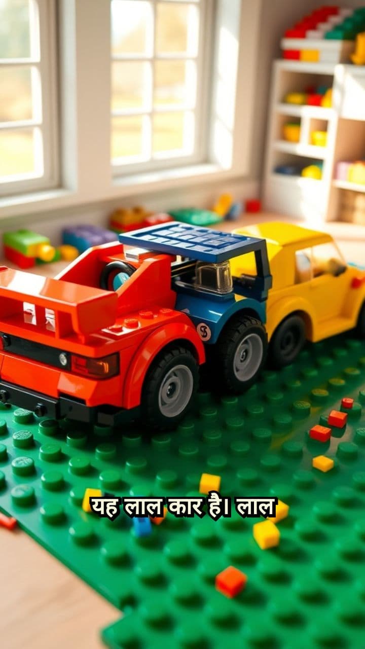 Learn Colors with Toy Cars