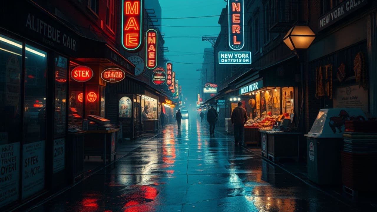 Surreal Flea Market Stroll