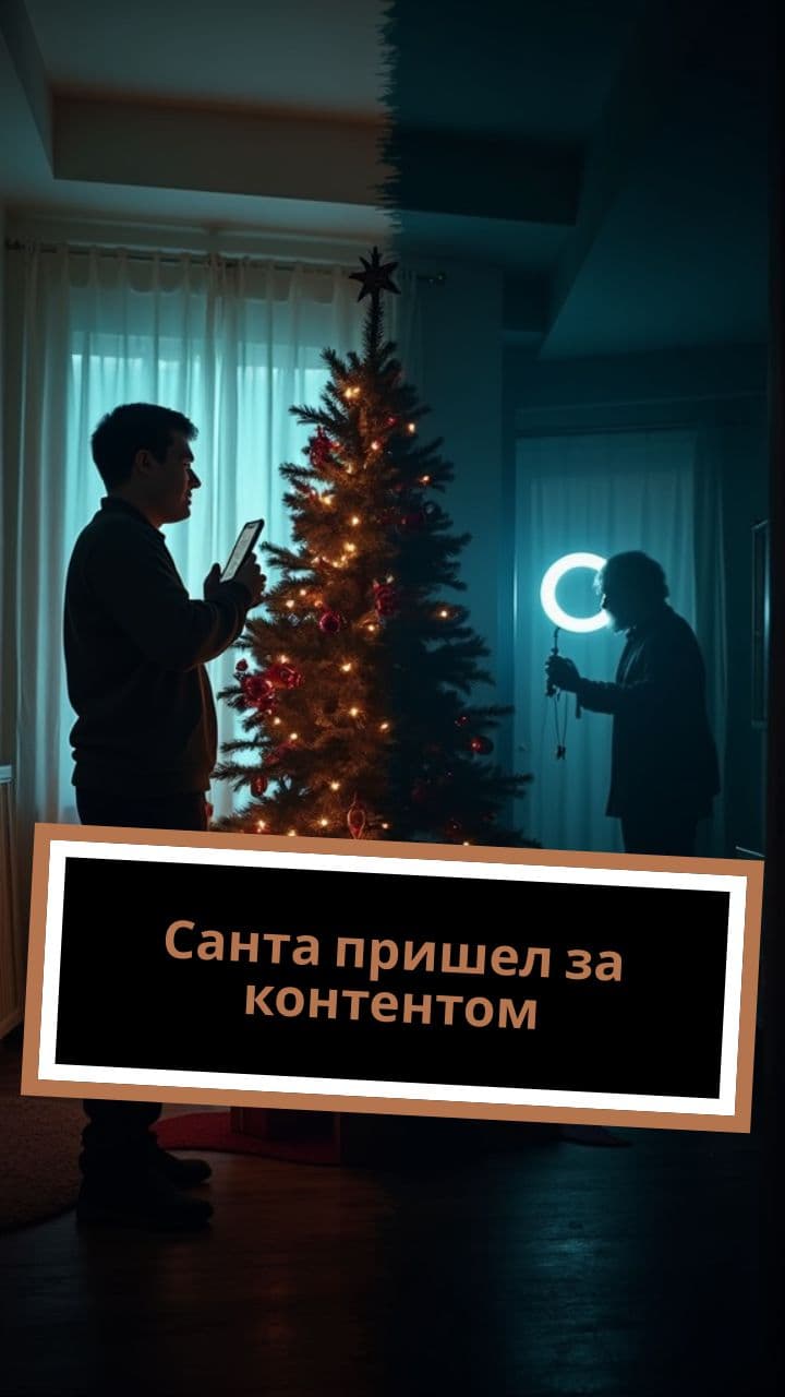 Санта пришел за контентом