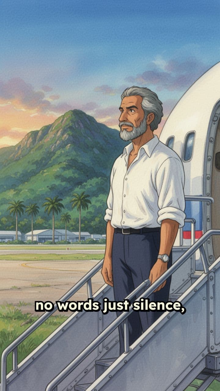 Silent Homecoming at Sunset