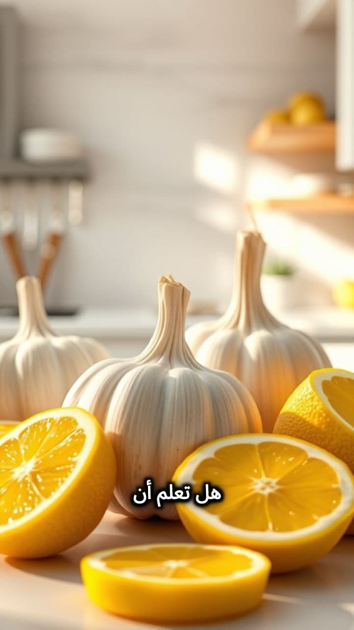 أسرار الثوم والليمون المذهلة
