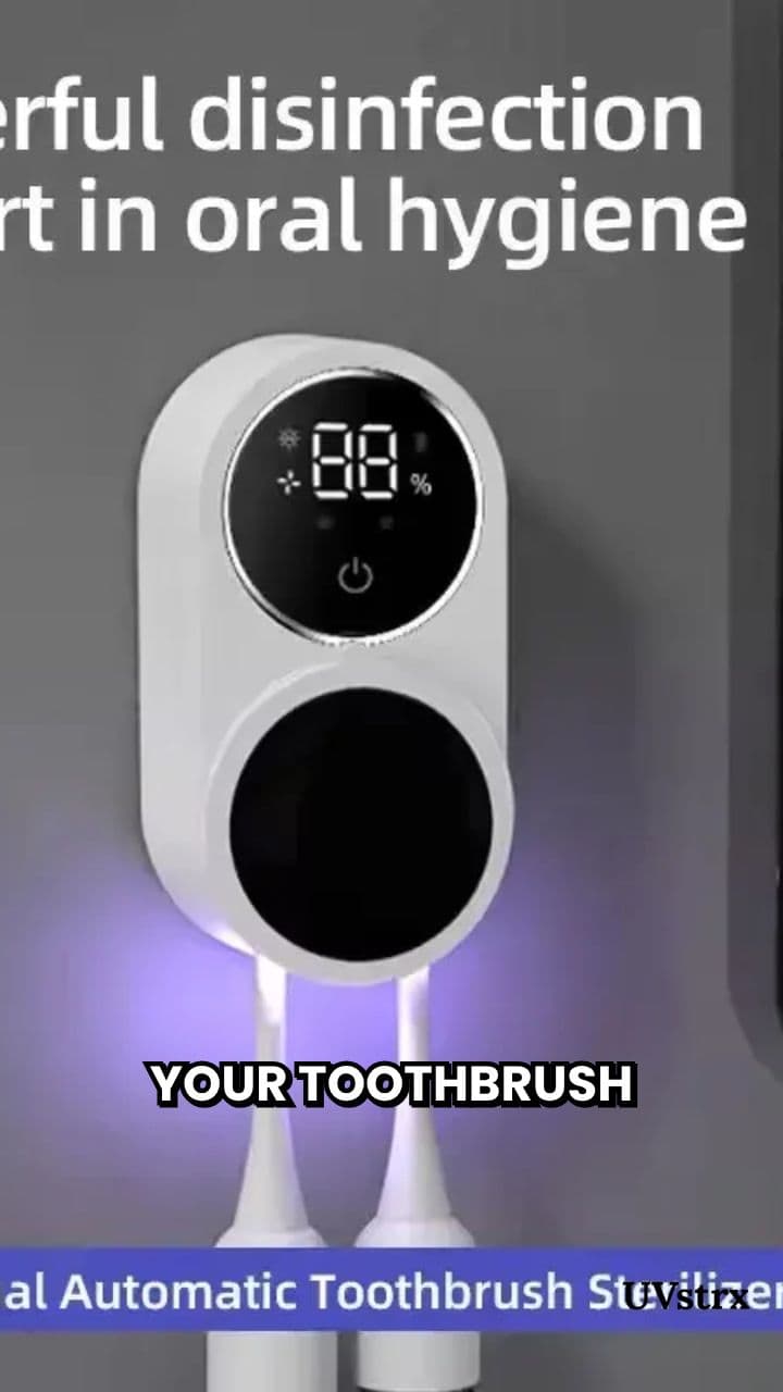 Smart UV Toothbrush Sterilizer