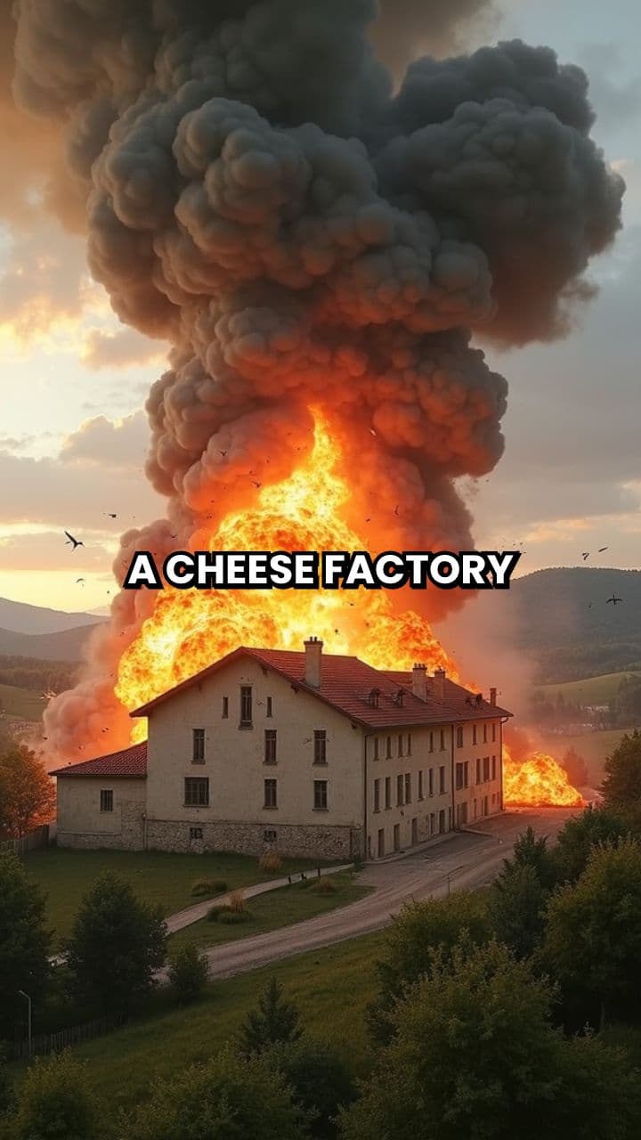 Cheese Factory Explosion in France
