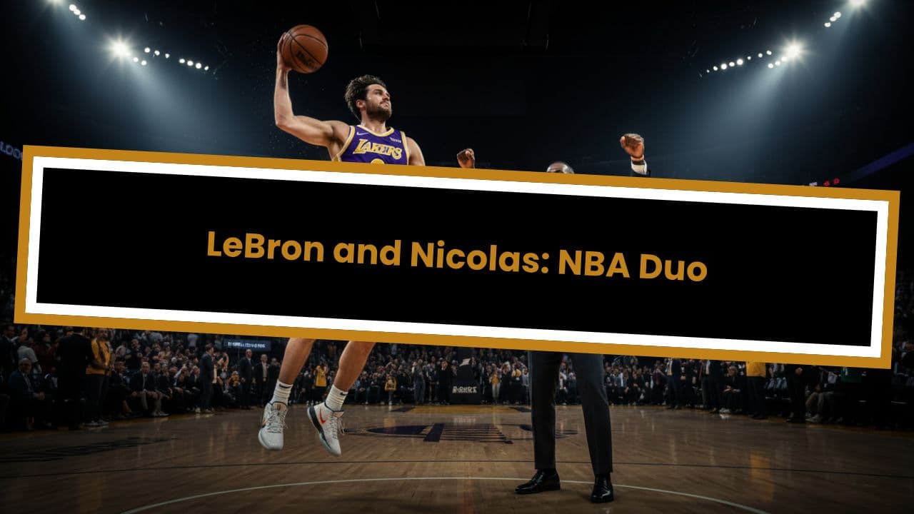 LeBron and Nicolas: NBA Duo