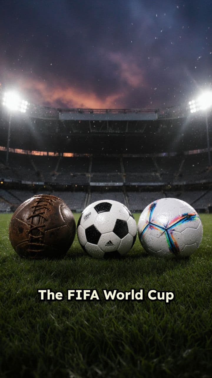 World Cup Ball Evolution 1930–2026