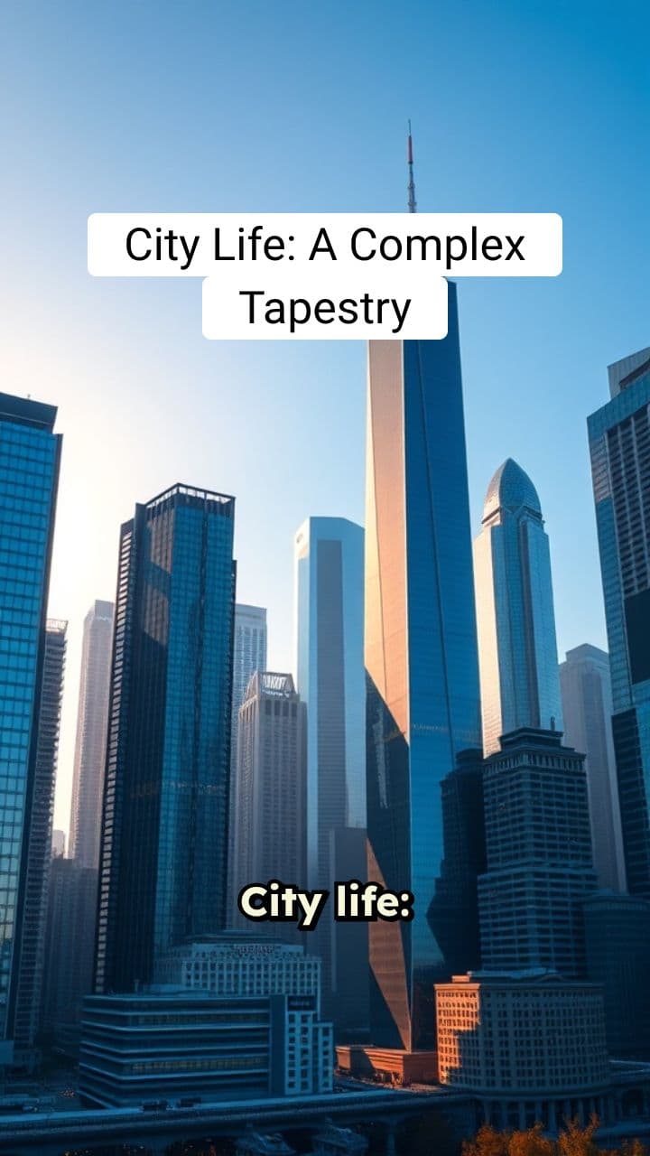 City Life: The Journey to Success